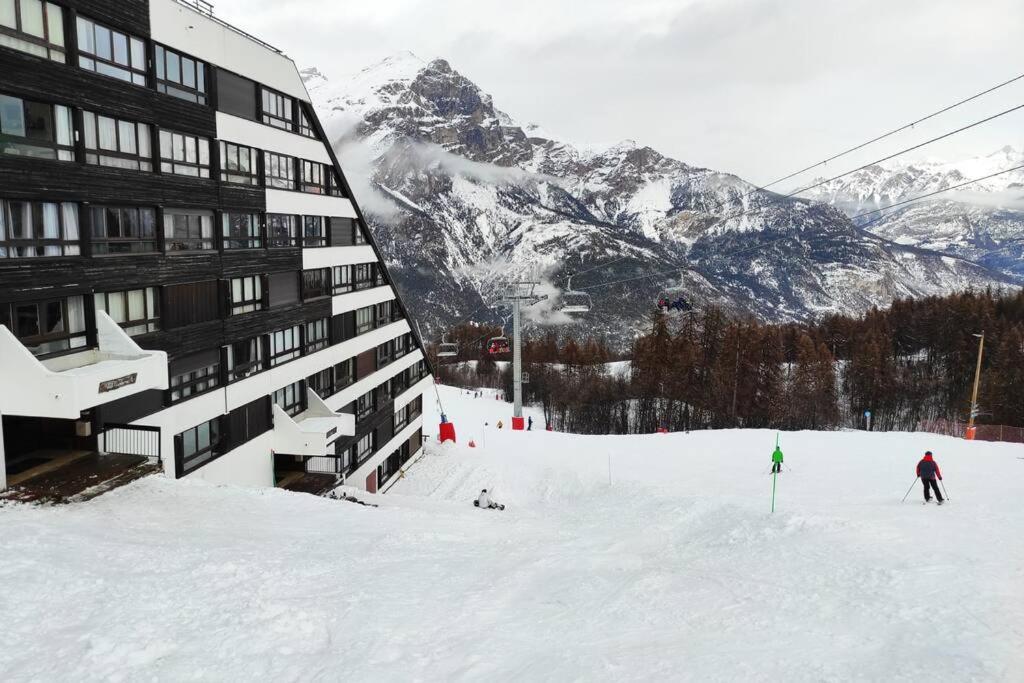 Joli Studio 4 Couchages Aux Pieds Des Pistes Puy-Saint-Vincent Dış mekan fotoğraf